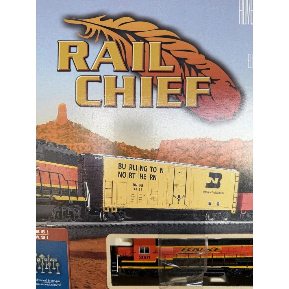 Bachmann HO Scale 00706 Rail Chief Electric Train Set Working Complete 2011